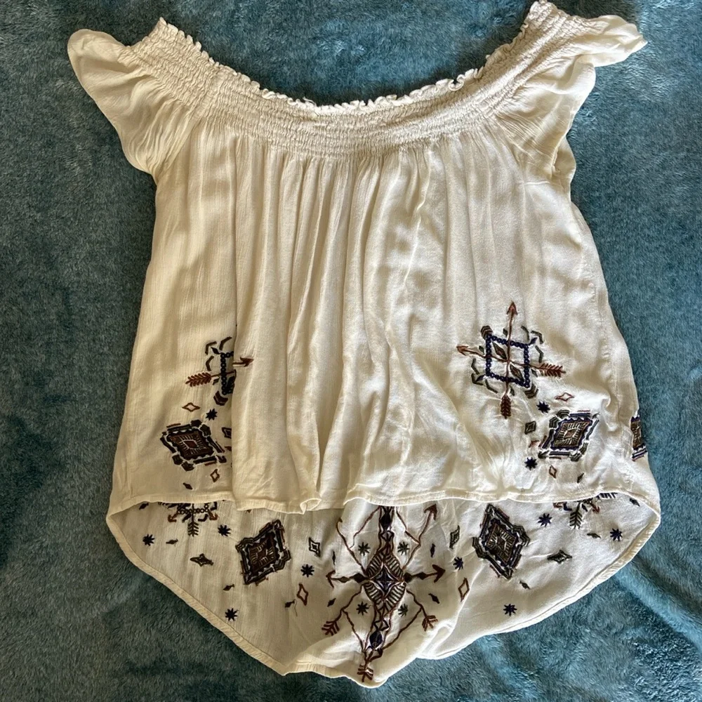 pacsun boho flowy top - Picture 3 of 4